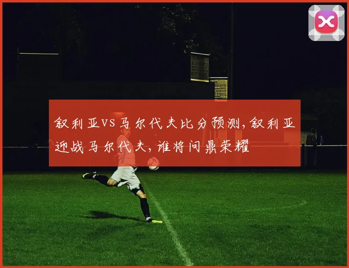 叙利亚vs马尔代夫比分预测,叙利亚迎战马尔代夫,谁将问鼎荣耀